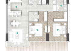 2 bedroom apartment